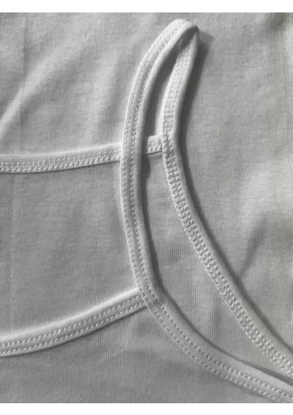 Yüksek Kalite Ince Askılı Kız Çocuk Pamuklu Ribana Atlet 3'lü Paket modelleri