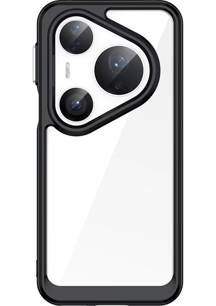 Huawei Pura 80 Ultra Shield Serisi Darbeye Dayanıklı Yarı Esnek Plastik Tpu Kılıf - AL8100