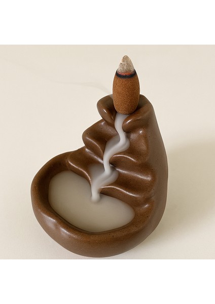 Darshan Incense Myrrh Frankincense Geri Akış (Back Flow) Tütsü 10 Adet