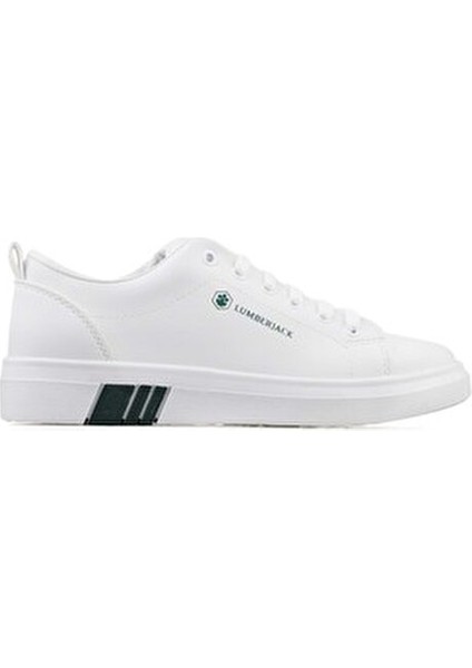 Kadın Sneaker Beyaz Renk Suni Deri Düz Taban ve Bağcıklı Model fırsatları
