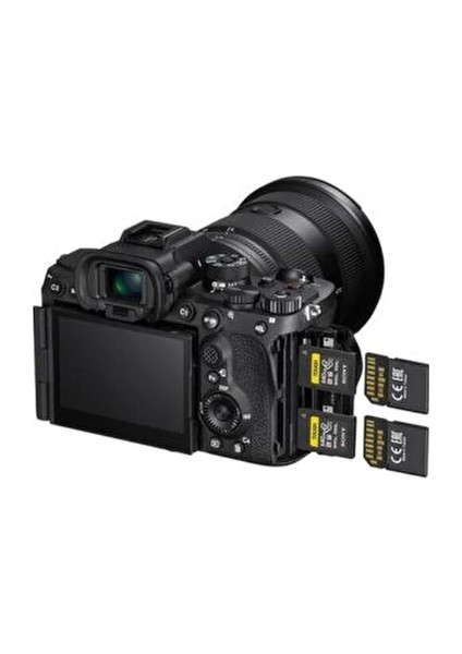 A7R V Aynasız Fotoğraf Makinesi 61 Megapiksel CMOS Sensör 4K Video Siyah Renk