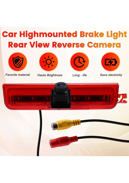 Araç Yüksek Fren Lambası Arka Görünüm Vw Caddy 2003-2015 Su Geçirmez Yedekleme Kamera Için Ters Kamera (Yurt Dışından) indirimleri