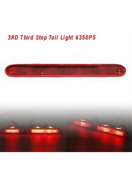 Peugeot 307 Hatchback 307SW 2001-2008 Için Araba Arka Yüksek Seviyeli Fren Lambası 6350P5 Ek 3 Üçüncü Durak Kuyruk Lambası (Yurt Dışından) modelleri
