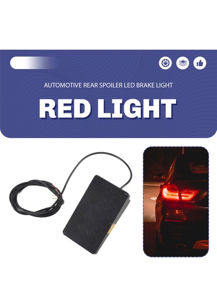 LED Araba Fren Lambası 15LED F1 Tarzı Evrensel Kabuklu Pilot Işık Araba Arka Spoyler LED Fren Işık Kuyruğu Açık Siyah Kabuk (Yurt Dışından) indirimleri