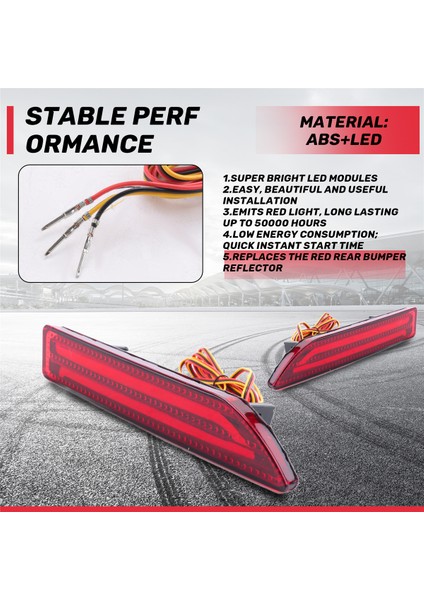 Araba Arka Tampon Işık Kılavuzu Şerit Sürüş Fren Çift Fonksiyonu ile Arka Lamba Kuyruk Işığı Honda Crv 2009 Şehir 2013 (Yurt Dışından) indirimleri