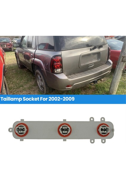 Chevrolet Trailblazer Için Araba Talilli Llipt Taillamp Soket Devre Kurulu 2002-2009 16532713 4791026040 923-009 (Yurt Dışından) indirimleri