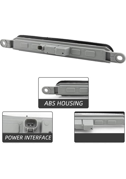 Araba LED 3 Fren Işık Gövde Geri Mitsubishi Lancer Sedan Evo x 2008-2016 (Yurt Dışından) fırsatları