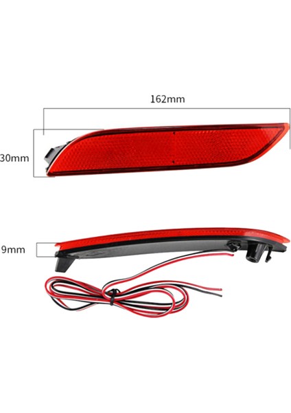 Araba Arka Tampon Reflektör Işığı TO1185110 TO1184110 Tayt Toyota Camry Için Tazmer Reflektör Işık 2018-2023 Kırmızı (Yurt Dışından) indirimleri