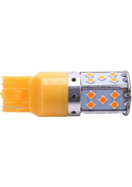 T20 7440 W21W LED Ampul 3030 35SMD Canbus LED Lamp Araç Deniz Sinyal Işıkları Amber Lighting 12V 24V (Yurt Dışından) modelleri