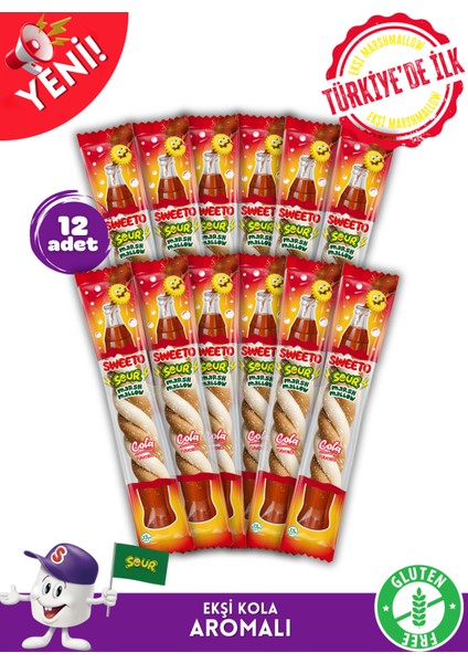 Sour Cola Marshmallow 20GX12