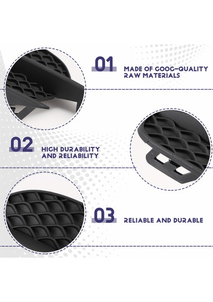 2x Araç Ön Tampon Sis Farkı Izgara Izgara Kapağı Mercedes Benz E Sınıfı W213 E200 E260 16-20 A213856800 A2138856700 (Yurt Dışından) indirimleri