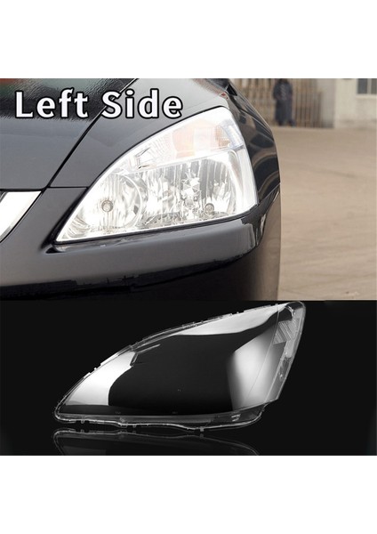 Sol Araba Far Lens Kapağı Kafa Işık Lambası Lambası Honda Accord 2003-2007 Için Ön Işık Kabuğu (Yurt Dışından) indirimleri