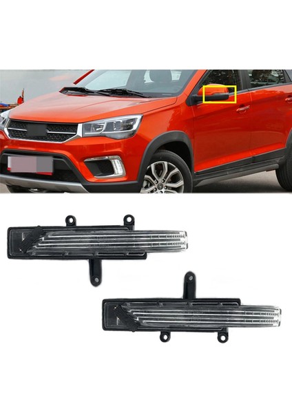3x Araba Sağ Dikiz Yan Ayna Dönüş Sinyali Göstergesi Chery Tiggo 2/3x 2017-2020 Kapı Aynası Flaşör Lambası (Yurt Dışından) fiyatları