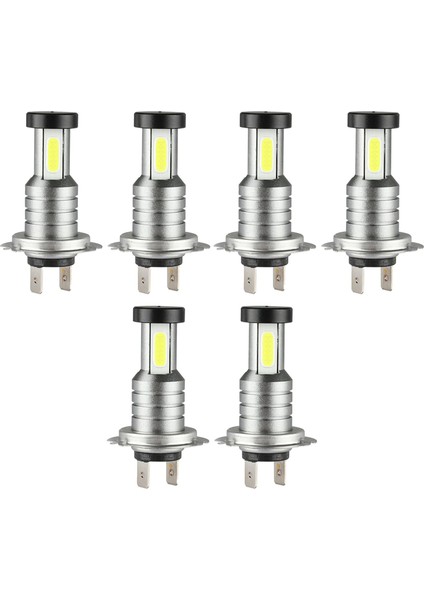 6x H7 LED Far Ampul Kiti Yüksek Düşük Işın 100W 30000LM Süper Parlak 6000K Beyaz (Yurt Dışından) fırsatları