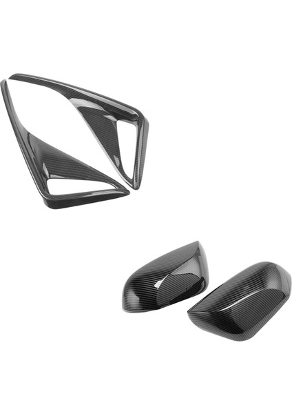 Toyota C-Hr Için 4 Pcs 2016-2018 Araç Aksesuarları 2 Adet Arka Sis Lambası Kapağı Döşeme ve 2 Adet Dikiz Yan Ayna Kapak Döşeme (Yurt Dışından) fırsatları