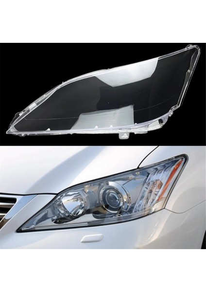 Sol Araba Far Lens Kapağı Kafası Işık Lambası Gölge Kabuk Lens Lens Lambası Lexus ES240 ES350 2009 2010 2011 2011 (Yurt Dışından) modelleri