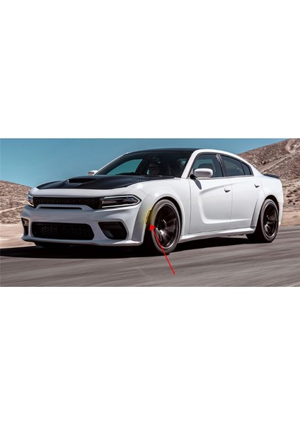 Dodge Charger 2015-2021 68214126AA Için Araba Füme Füme Lens Ön Arka Yan Işaret Lambaları Lambalar (Yurt Dışından) fiyatları
