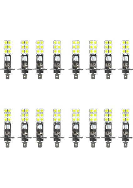 16PCS H1 6000K Süper Beyaz 80W LED Far Ampulleri Kiti Sis Sürüş Işığı (Yurt Dışından) fiyatları