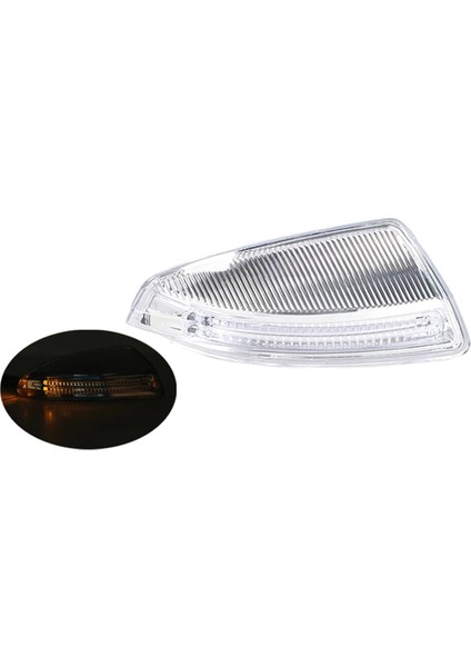 2x Sağ Taraf Dikiz Aynası Dönüş Sinyali Lambası Mercedes-Benz W164 W204 W639 ML300 ML320 ML500 C250 C300 C350 (Yurt Dışından) modelleri