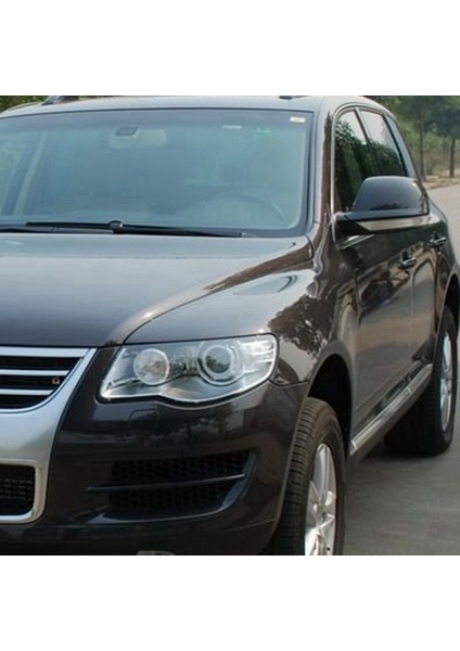 2x Araç Temiz Ön Far Lens Kabuk Kapağı Touareg 2007 2008 2009 2010 Sağlama (Yurt Dışından) indirimleri