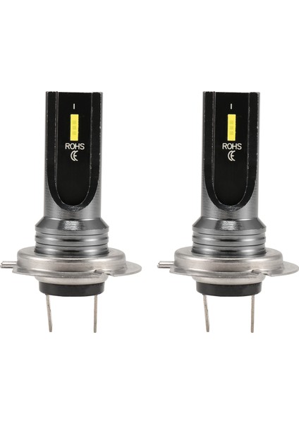 2pcs Araba H7 LED Ampuller Kafa Işık Lambası Beyaz 6000K 80W Csp Çip 6smd Motosiklet Sis Lambası 1860 16000LM Koşu Işığı (Yurt Dışından)