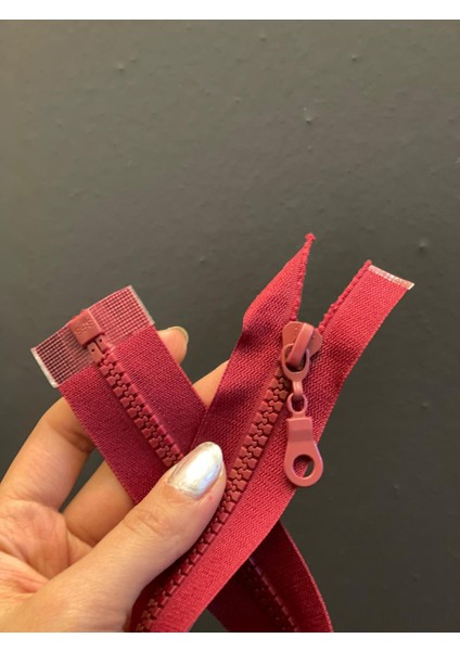 Kırmızı Dişli Fermuar 35X3 cm fırsatları