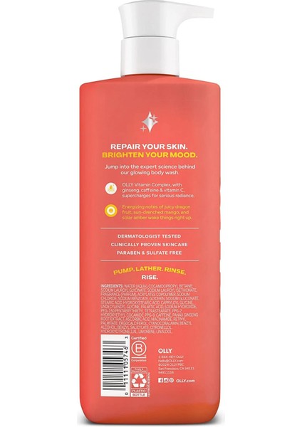 Bright Mood + Skin Duş Jeli 502ML fiyatları