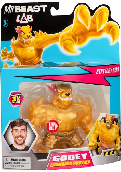 Mrbeast Esneyen Aksiyon Figür - Legendary Panther fırsatları