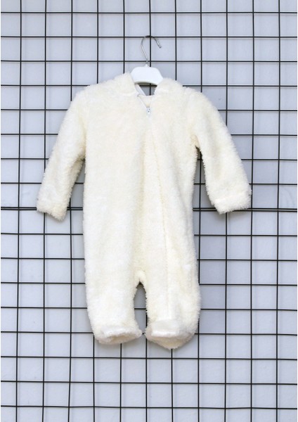 Fermuarlı Kışlık Peluş Bebek Tulum modelleri