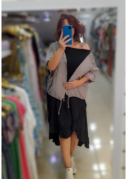 Italyan File Detaylı Ceket modelleri