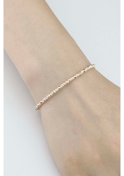 Beyaz ve Sarı Renk Boncuklu Bileklik 507 indirimleri