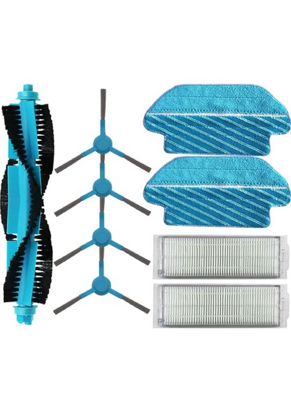 Hepa Filtre Millete Fırçası Paspas Pedleri Cecotec Conga Için Bez 3290 3490 Vakum Süpürge Yedek Parçalar Değiştirme Kitleri (Yurt Dışından)