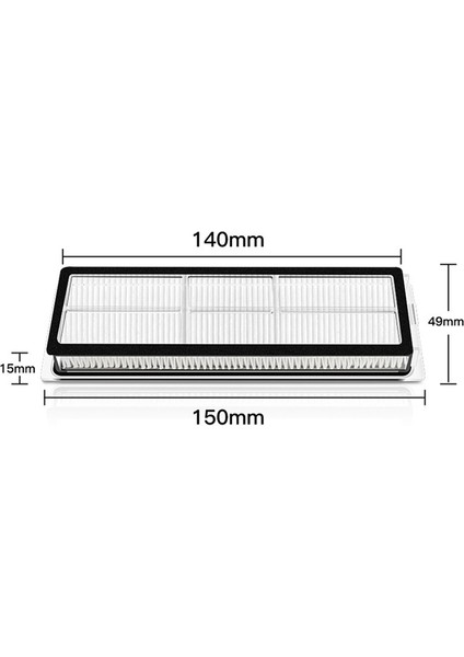 Xiaomi Mi Robot Vakum Mop 2 STYTJ03ZHM Filtre Mop Bezi Vakum Süpürge Aksesuarları Ana Yan Fırça Yedek Parçaları (Yurt Dışından) indirimleri