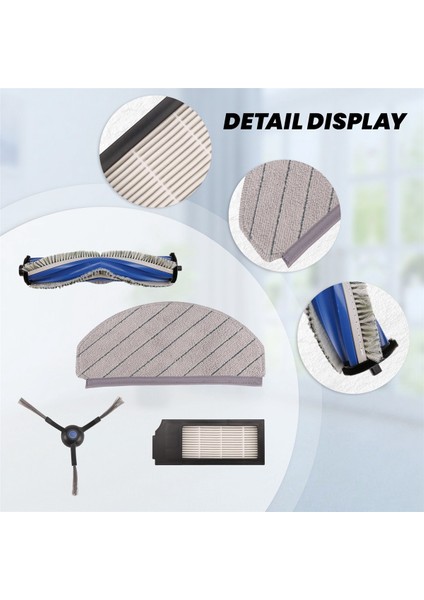 Yeedi C12 Pro Plus C12 Plus Için, C12 Robot Vakum Değiştirme Parçası Ana Roller Yan Fırça Hepa Filtre Mop Pad Aksesuarları (Yurt Dışından) indirimleri