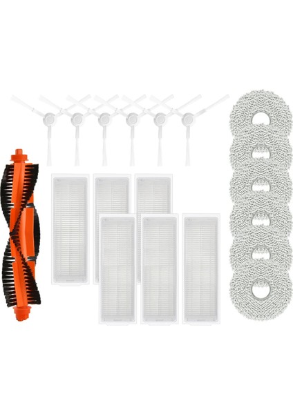 Xiaomi Robot Vakum X20 / C101 Ana Yan Fırça Hepa Filtre Mop Pedler Yedek Yedek Parçalar Aksesuarları (Yurt Dışından)