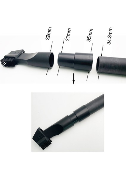 Vakum Emme Fırçası Karcher Nt Serisi Zemin Temizleme Kafası Kafa Kafası Kafa Kafası Karcher NT18 NT25 NT30 NT38 (Yurt Dışından) modelleri