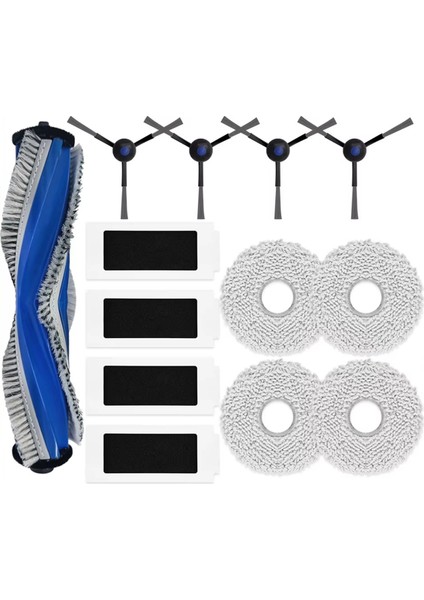 Ecovacs Için Debot T30S Combo Roller Fırça Hepa Filtre Mop Bez Robot Vakum Süpürge Aksesuar Parça (Yurt Dışından)