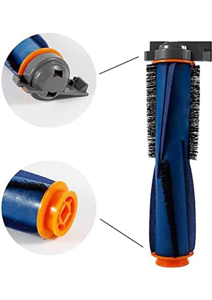 2 Pack Yedek Parçalar Köpekbalığı Aı AV2501S AV2501AE RV2502AE Roller Fırçası Ana Fırça Robot Vakum Süpürücü (Yurt Dışından) fırsatları