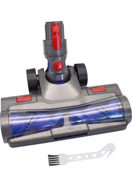Dyson V7 V8 V8 V10 V11 V15 Kablosuz Çubuk Vakum Süpürge Yedek Zemin Fırçası Kafası Yumuşak Silindir Temizleyici Kafa (Yurt Dışından)