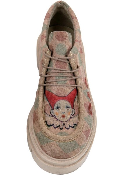 Kadın Vegan Krem Loafer - Carnival Tasarım indirimleri