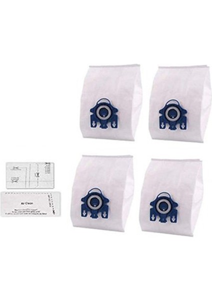 6pcs, Miele Miele GN Serisi Vakum Temizleyici Aksesuarları Dokuma Olmayan Toz Çantası Vakum Torbası ve Filtre Pamuk (Yurt Dışından)