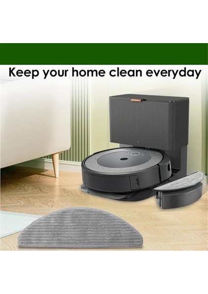 Irobot Roomba Combo I5, I5+, J5, J5 Plus Yedek Parça Aksesuarları Ana Yan Fırça Filtresi Mop Toz Çantası (Yurt Dışından) indirimleri