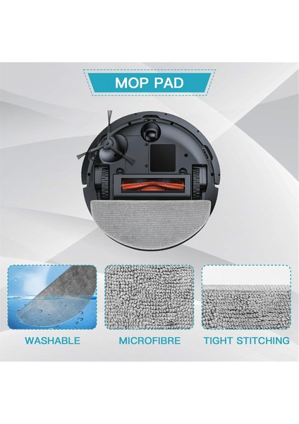 Honiture V8 Pro Için, Lubuelu L20 Robot Vakum Temel Süpürge Ana Yan Fırça Hepa Filtre Mop Bezi Yedek Parçalar (Yurt Dışından) fiyatları