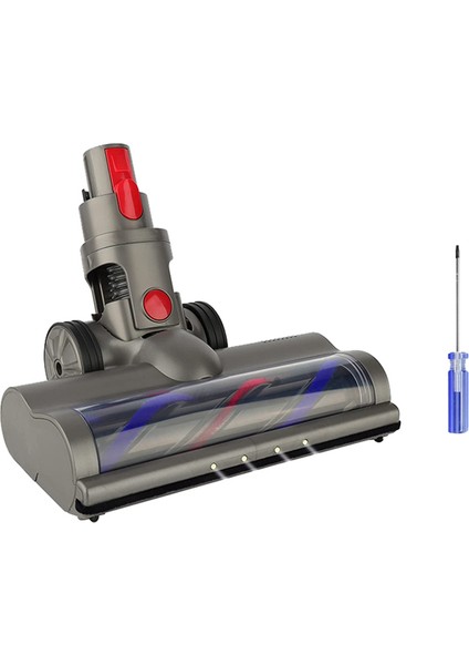 Vakum Süpürge Fırçası Kafa Zemin Temizleme Aracı Elektrikli Türbin Zemin Fırçası Kafa Dyson V7 V8 V8 V10 V11 V15 (Yurt Dışından)
