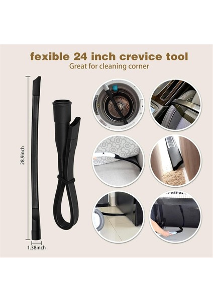 12PCS Evrensel Vakum Ataşmanları 1-1/4in Elektrikli Süpürgeler Aksesuarları Fırça Uzatma Asası Nozul Çatlak Aleti Islak Kuru (Yurt Dışından) fırsatları