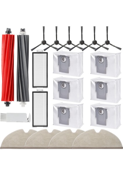 Roborock Için Yedek Parçalar Q8 Max+ Q8 Max, Q5 Pro Q5 Pro+ Vakum Temizleyici Aksesuarları Kiti, Ana Fırça Paspas Pedleri (Yurt Dışından)