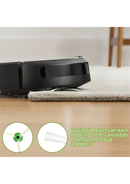 Irobot Roomba Için I7 I7+ I3 I3+ I4 I4+ J7 J7+ I8 I8+ E5 E6 Robot Elektrikli Süpürge Ana Yan Fırça Aksesuarları Yedek (Yurt Dışından) modelleri
