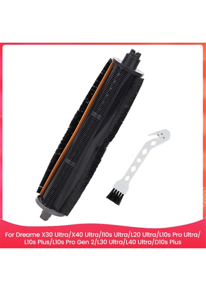 Dream X30 ULTRA/X40 ULTRA/L10S ULTRA/L20 ULTRA/L10S Pro ULTRA/L10S Artı Elektrikli Süpürge Için Ana Kauçuk Silindir Fırçası (Yurt Dışından)