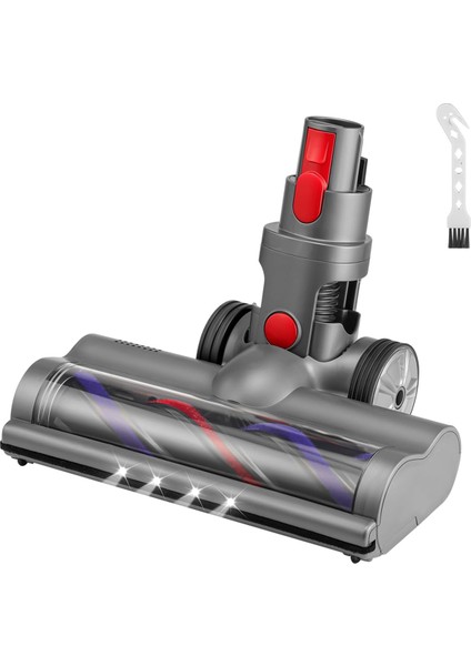 Dyson V7 V8 V10 V11 V15 V15 Kablosuz Çubuk Vakum Süpürgeleri LED Farlar Silindir Zemin Fırçası Kafası Değiştirme (Yurt Dışından)