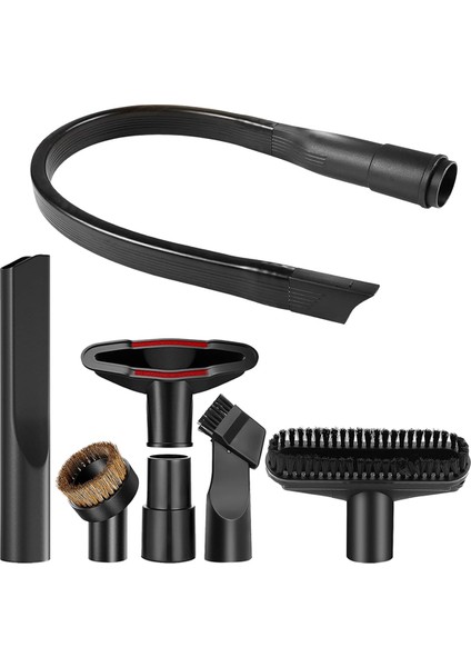 Vakum Süpürge Nozul Seti 32-35MM, Crevice Nozul Mobilya Fırçası ile Evrensel Vakum Süpürge Ek Fırçası (Yurt Dışından)